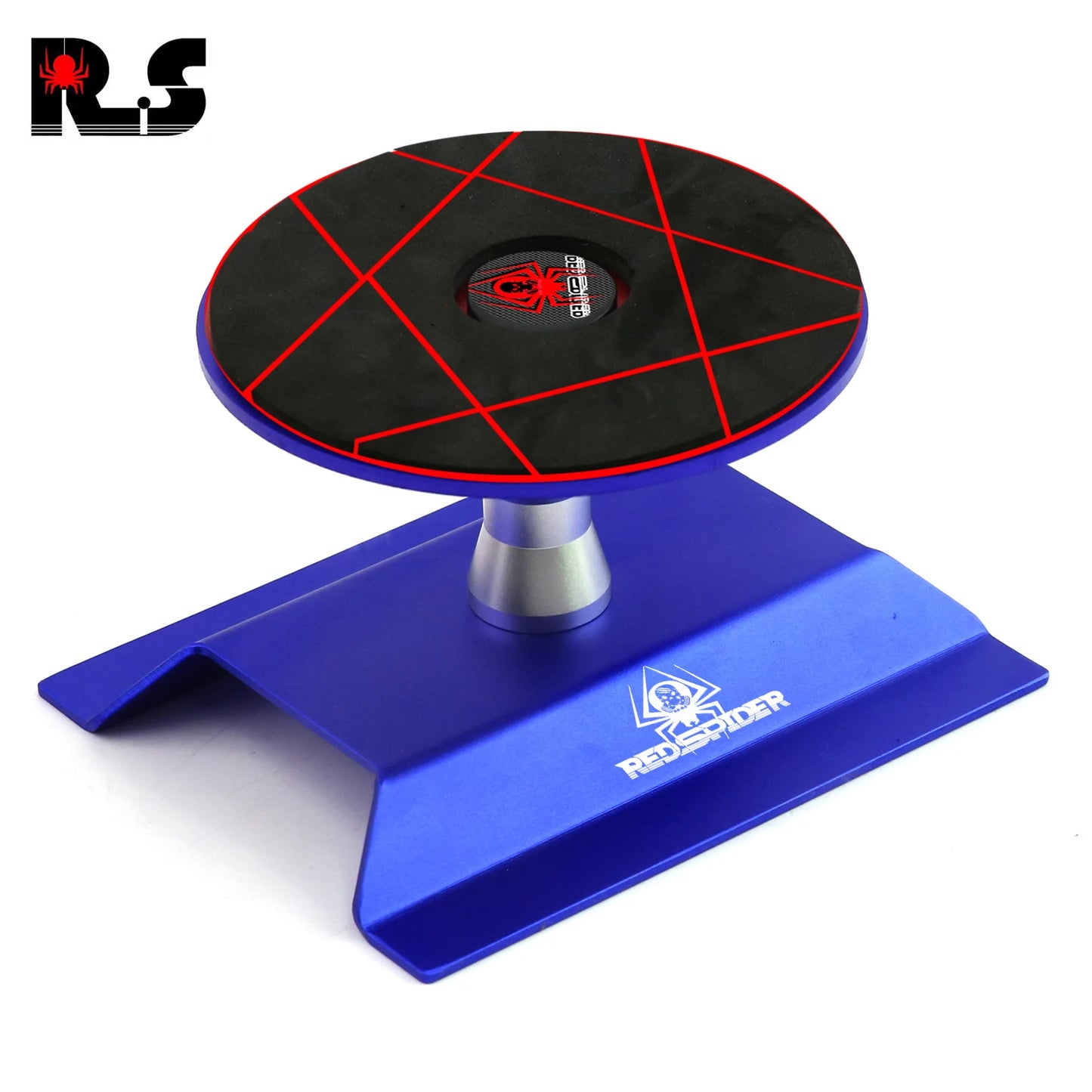 RC Car Work Stand Aluminum Repair Workstation 360 Degree for for 1/8 1/10 1/12 Scale Cars Trucks Buggies