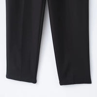 Faionable High Waist Belted Straight Leg Pants Women's Slim Fit Casual Autumn New Arrival Street Sle Polyester Fiber