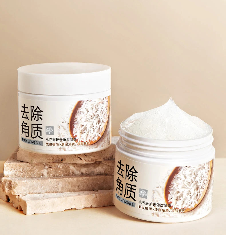 BIOAQUA White Rice Face Exfoliating Gel Moisturizing Cream Nourishing skincare Facial Scrub Facial Cream Exfoliants Skin Care
