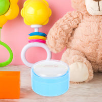 Portable Powder Box Cans Talc Talcum Skincare Baby Toiletries Puff Container Infants Skin Care Powder Box for Home Daily Use