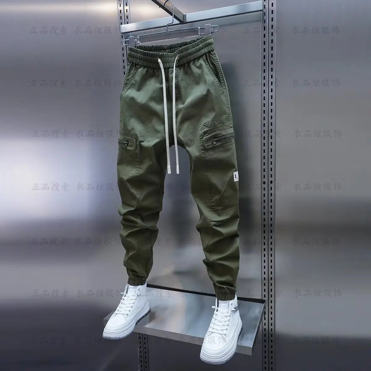 2023 Spring Autumn Men's Trousers Janpan Fashion Streetwear Joggers Pants Men Casual Men Clothing Elastic Waist Sweatpants Men