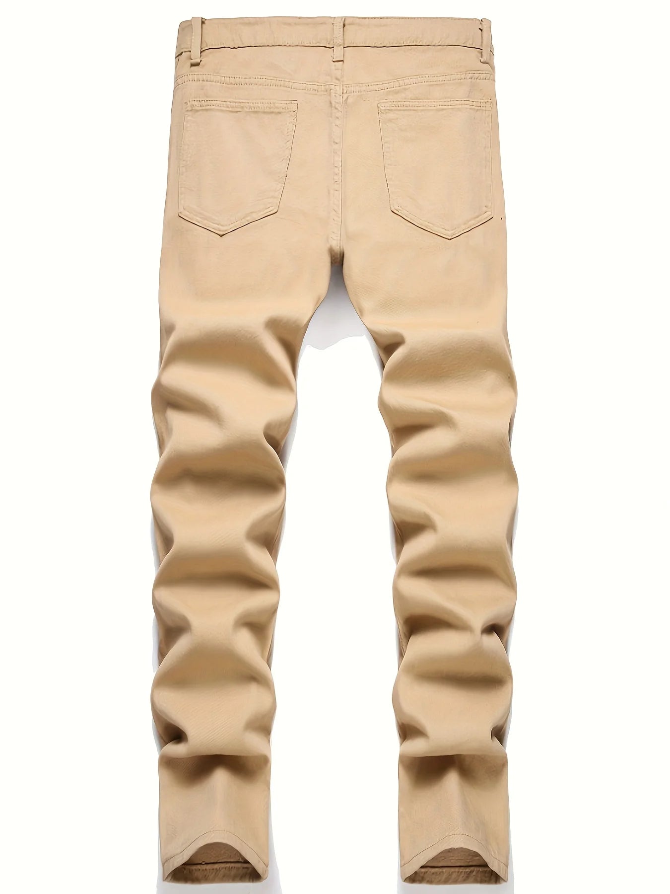 Men's street paint printed jeans and jeans