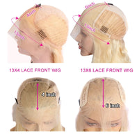 Blonde 613 13x6 HD Lace Frontal Wig 13x4 Lace Front Human Hair Wigs Pre plucked Straight Human Hair Wigs For Women