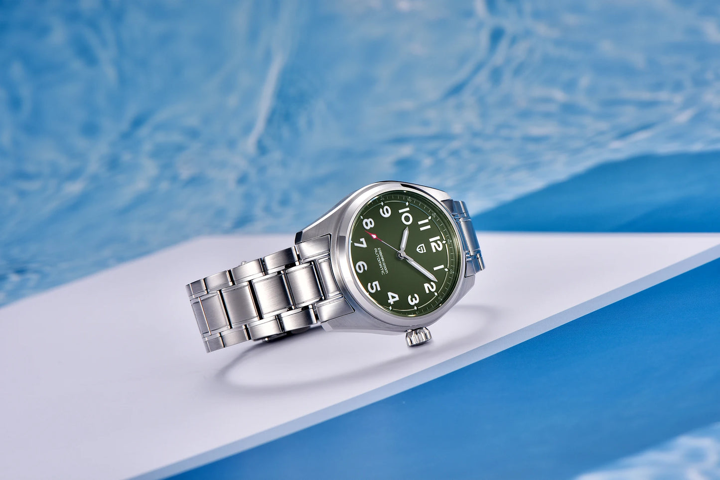 2025 PAGANI DESIGN Luxury Pilot Automatic Mechanical Watch 38MM Sapphire Waterproof Watch for Men Relogio Masculino PD1717 V2