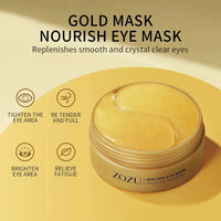Avocado Gold Eye Mask Nourishing Moisturizing Improve Eye Bags Eye Patches Anti Wrinkle Firming Anti Dark Circles Eye Serum