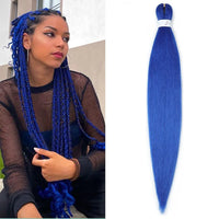 Braiding Hair Pre-stretched 26Inch Hair Extensions for Afro Crochet Braids Synthetic Fake Hair DIY Multi-Color Optio Jumbo Braid