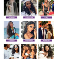 Drawstring Ponytail Extension Straight P8/613 Golden Brown Mix Blonde Clip In Ponytail Hair Extensions Hairpieces For Women Girl