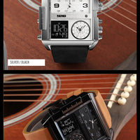 SKMEI Sports Watch Men Top Luxury Brand Waterproof Wristwatch Men Quartz Analog Digital Watches Relogio Masculino