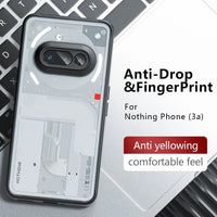 Clear Case For Nothing Phone 3a Cover Nothing Phone 3a Fundas Hard PC Camera Protector Shockproof Back Case For Nothing Phone 3a