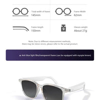 GS03 Upgrade Smart Glasses With Camera Video Recording AI Photo Recognition Bluetooth Call Translation Voice Assistant Glasses