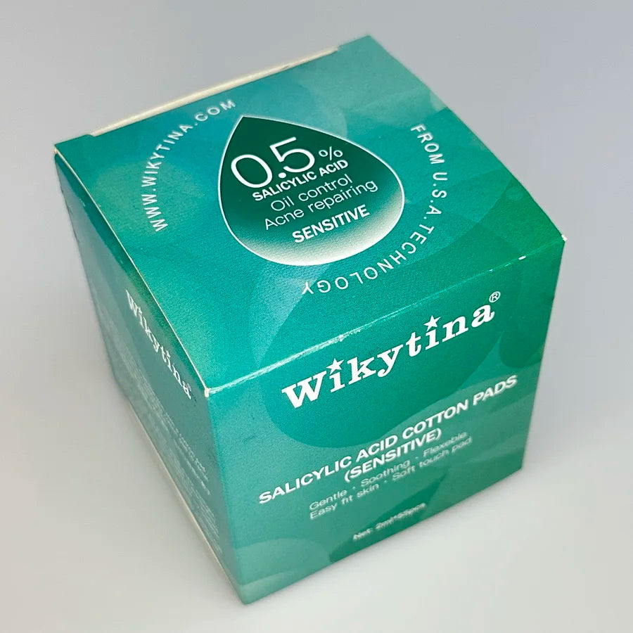 Salicylic Acid Cotton Pads Shrink Pores Blackhead Removal Oil Control Acne Treatment Exfoliating Moisturizing Facial Skin Care