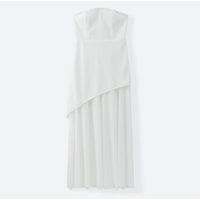 Fashion Contrast Women's V-neck Sling Long Dress For Women Elegant Pleated Backless Sleveless Maxi Dresses Lady Evening Vestidos