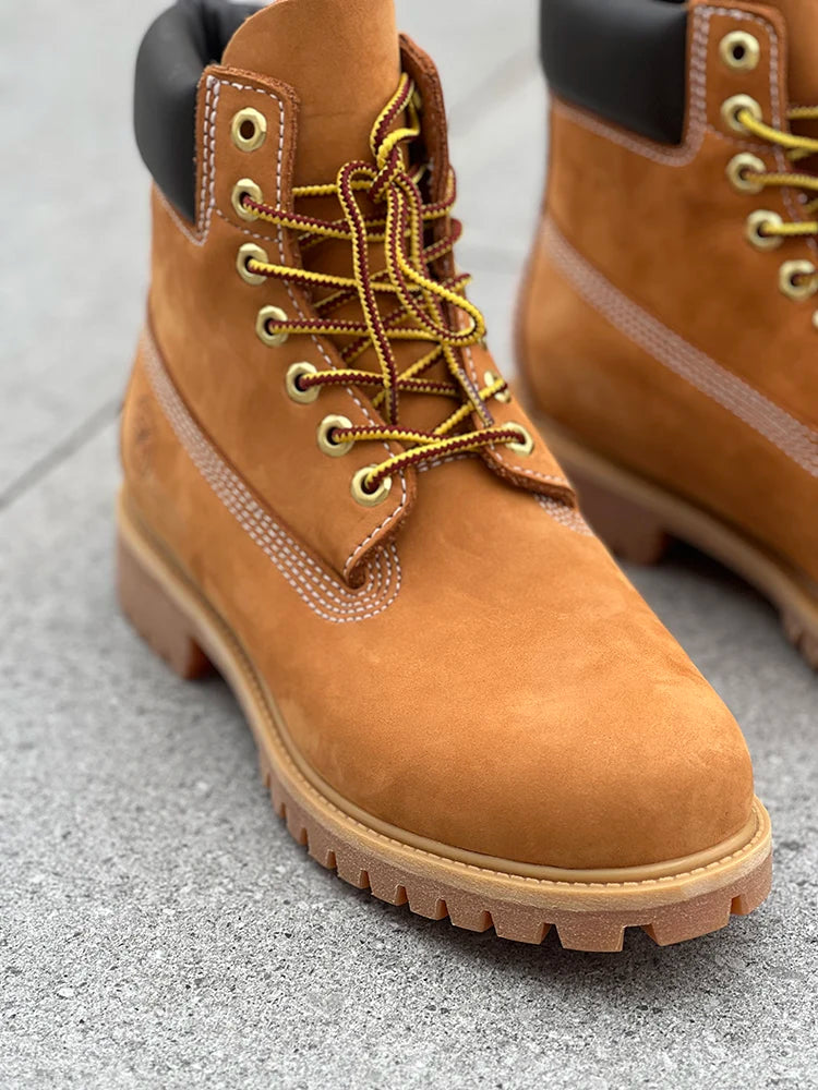 Cowhide Hiking Shoes Men Waterproof Male Motorcycle boots travel sneakers Tactical Hunting Boots Desert Combat Ankle Boots