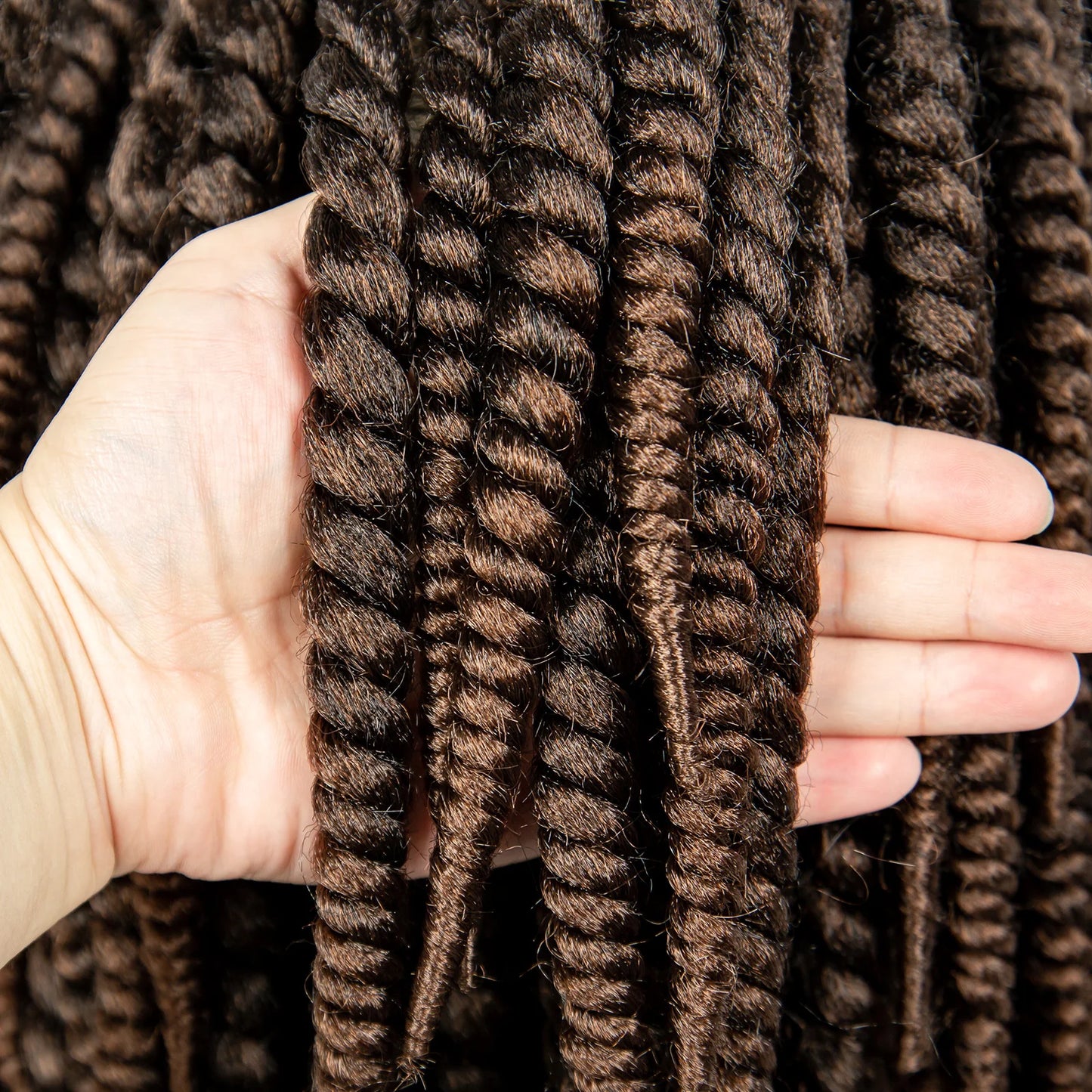 16" Full Lace Twisted Braided Wigs for Black Women Synthetic HD Lace Front Braids Wigs with Baby Hair Natural Lace Braiding Wigs