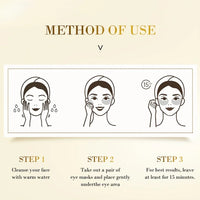 Skincare Products 24K Gold Hyaluronic Acid Eye Mask Remove Dark Eye Circles Collagen Eye Patches Korean Face Care Product