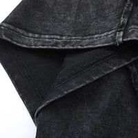 Streetwear Patchwork T-shirts Hip Hop Harajuku Oversized Tee Shirt 2025 Men Fashion Punk Y2K T Shirts Black Loose Tshirt Top