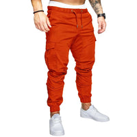 Men Pants Thin Fashion Casual Jogger Pants 2020 Streetwear Cargo Pants Men's Multi-pockets Trousers Fitness Gyms Sweatpants Mens