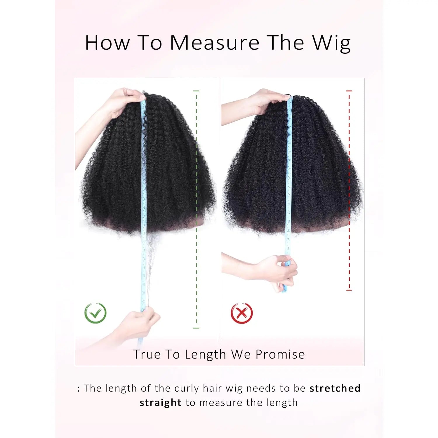 Kinky Curly Headband Wig Human Hair Wigs for Black Women 180% Density Wear and Go Human hair Wig Machine Made Wigs Natural Black