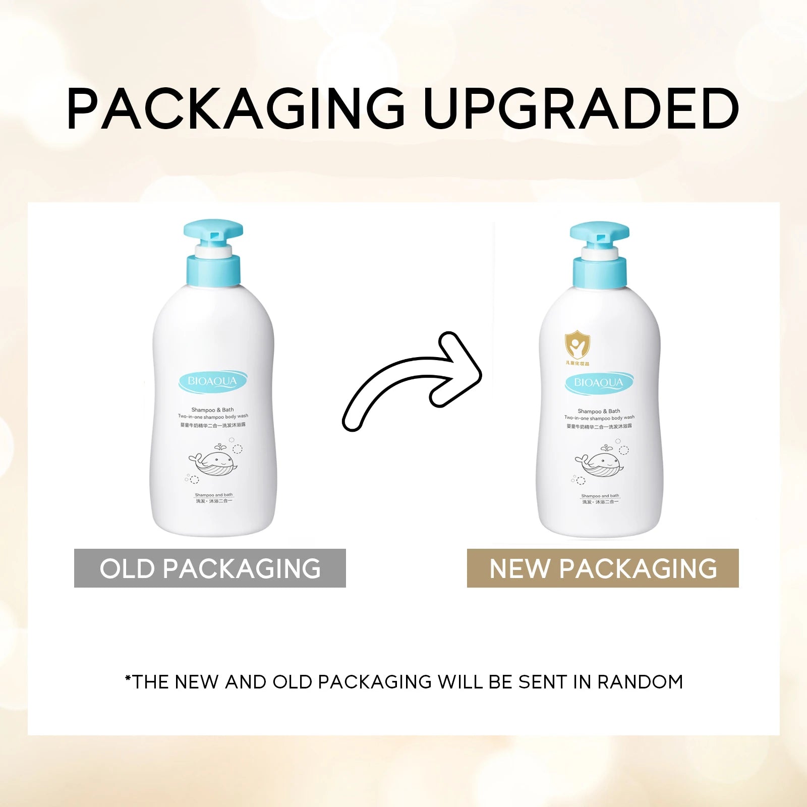 Baby Milk 2-in-1 Shampoo Children's Body Wash Gentle Skin Care Plant Extract Body Wash