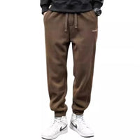 Men's Autumn Winter Thiened Fce Lined Corduroy Pants Loose Sports Casual High Street Trend Wear Resistant Dir Long Tro...