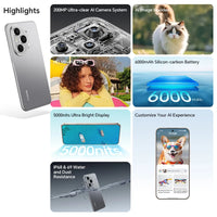 2025 New HONOR 400 Pro 5G Global Version Smartphone 200MP AI Main Camera 6.7'' AMOLED Screen 6000 mAh 100W Wired 50W Wireless