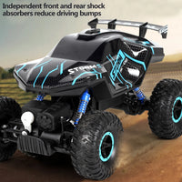1:16 RC Car  2.4G Four Wheel Drive High-Speed Remote Control Drift Racing Car With LED Lights 4WD RC Car Model Toys for Boys Kid