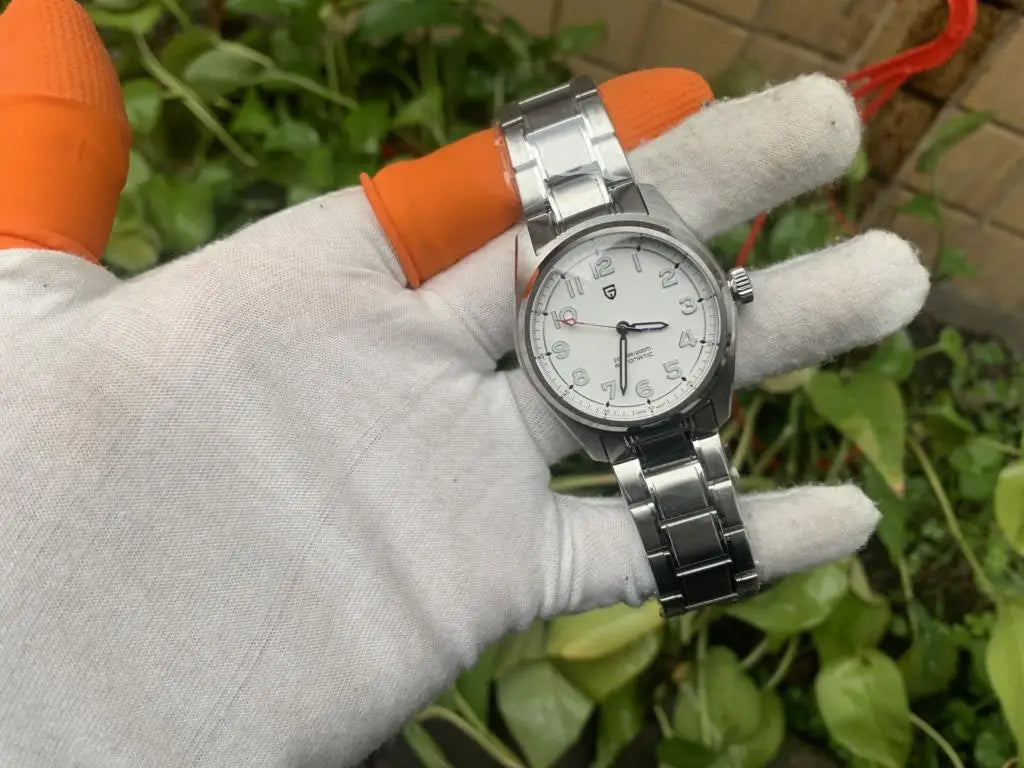 2025 PAGANI DESIGN Luxury Pilot Automatic Mechanical Watch 38MM Sapphire Waterproof Watch for Men Relogio Masculino PD1717 V2