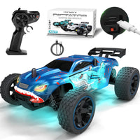 RC Cars Remote Control Car for Kids, 1:18 Scale 20 KM/H 2WD Offroad Buggy, 2.4GHz RC Racing Car with USB-C Easy Charging